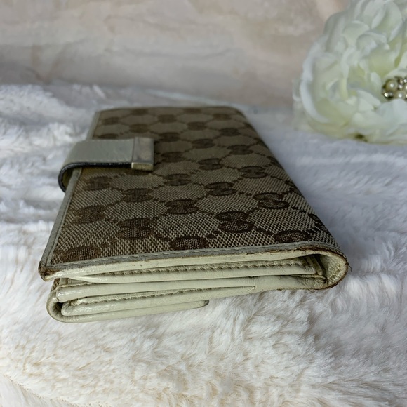 Authentic Gucci Monogram Long Wallet - Picture 7 of 14